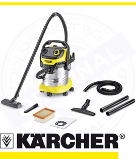 Прахосмукачка  за сухо и мокро смучене KARCHER WD 5 Premium Renovation kit